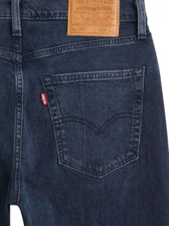 Jean 512™ Slim Taper anthracite en coton uni avec une coupe slim