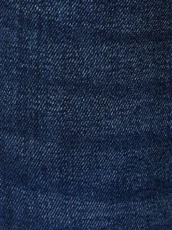 Jean stone effet délavé avec une coupe slim à fermeture zippée boutonnée