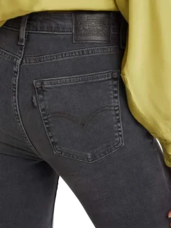 Jean 721™ taille haute en coton et lyocell anthracite, à coupe skinny