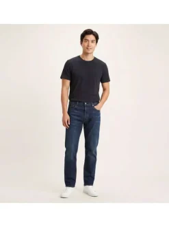 Jean 502 Taper B&T en coton brut uni pourvu de poches plaquées