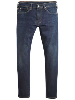 Jean 512® Taper indigo à coupe slim avec un patch de la marque
