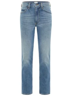 Jean Tramper Regular Fit en coton stone délavé et poches L30