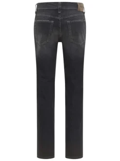 Jean Tramper Straight en coton anthracite à coupe droite avec multiples poches
