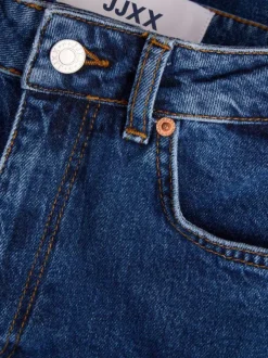 Jean Turin Bootcut en coton bleu avec 5 poches coupe évasée