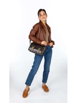 Jean vintage 501® Crop en coton bleu uni à coupe regular fit zippée et jambe 7/8