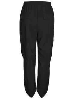 Jogging Kirby Hw Cargo Pants noir uni avec poches et taille élastiquée