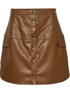 Jupe noire unie coupe courte