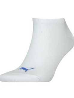 Lot de 3 paires de chaussettes en coton mélangé blanches unies coupe courte