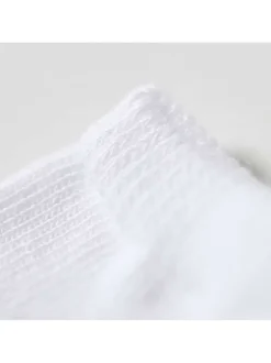 Lot de 3 paires de chaussettes basses blanches petit logo