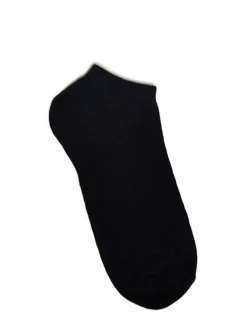 Lot de 5 paires de chaussettes noires unies basses identiques