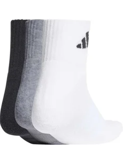 Lot de 3 paires de chaussettes basses multicolores pourvues du logo de la marque