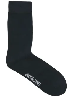 Lot de 3 paires de chaussettes hautes noires à motifs et avec une coupe haute