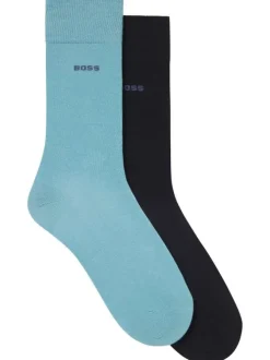 Lot de 3 paires de chaussettes en coton multicolores à coupe haute