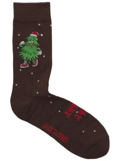Lot de 3 paires de chaussettes hautes multicolores à motifs avec une coupe haute