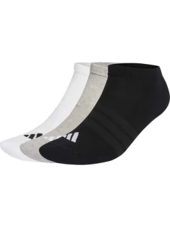 Lot de 3 paires de chaussettes basses multicolores pourvues du logo de la marque