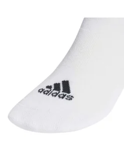 Lot de 3 paires de chaussettes mi-hautes blanches unies avec logo de la marque