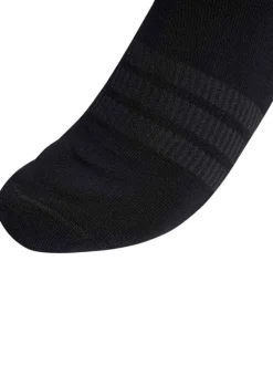 Lot de 3 paires de chaussettes hautes noires pourvues du logo de la marque