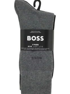 Lot de 3 paires de chaussettes en coton multicolores à coupe haute