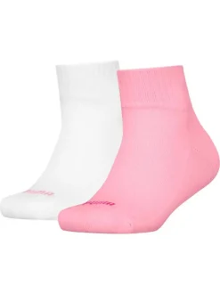 Lot de 2 paires de chaussettes basses bicolores en coton mélangé