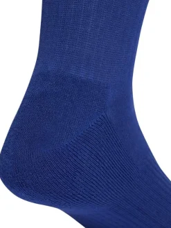 Lot de 3 paires de chaussettes hautes multicolores pourvues du logo de la marque