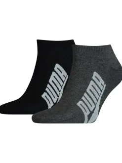 Lot de 2 paires de chaussettes noires unies avec une coupe mi-haute