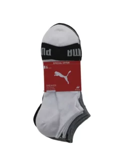 Lot de 3 paires de socquettes multicolore unies avec logo