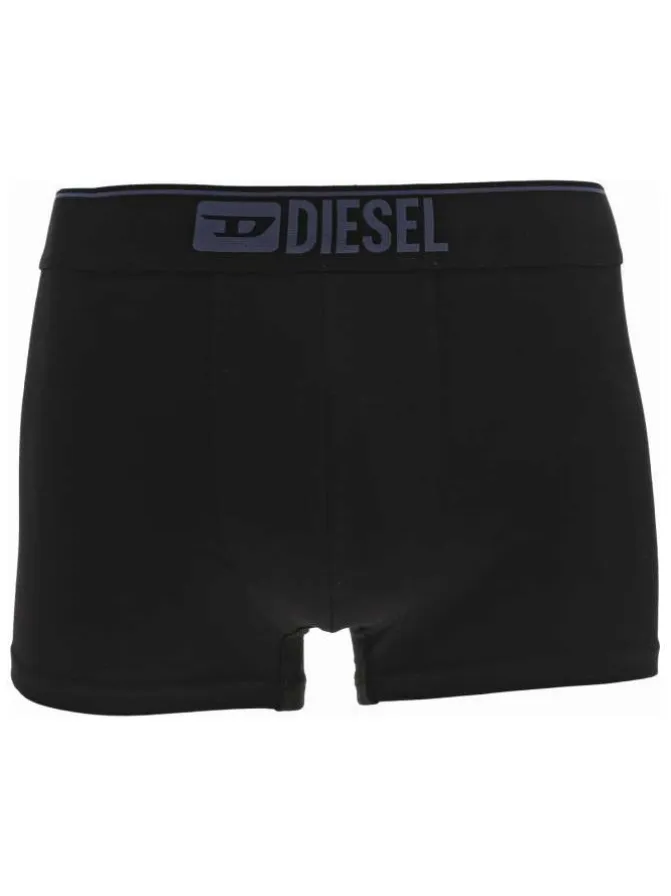 Lot de 3 boxers classique en coton multicolore uni avec une taille élastiquée