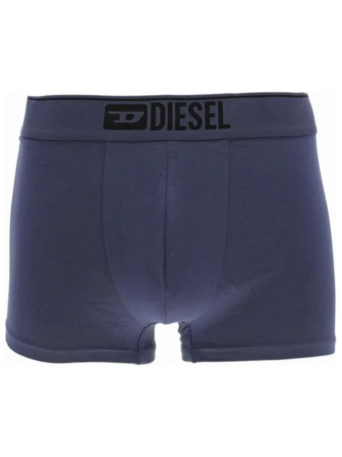 Lot de 3 boxers classique en coton multicolore uni avec une taille élastiquée