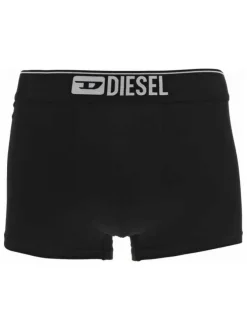 Lot de 3 boxers classique en coton noir uni avec une taille élastiquée