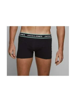 Lot de 3 Boxers classique multicolore uni avec une coupe fermée