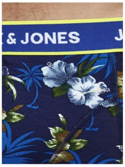 Lot de 3 Boxers classique multicolore uni avec une coupe fermée