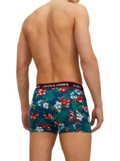 Lot de 3 Boxers classique multicolore uni avec une coupe fermée