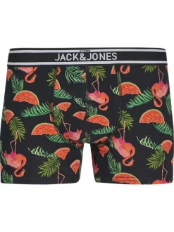 Lot de 2 Boxers classique noir uni avec une coupe fermée à taille élastiquée