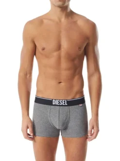 Lot de 2 boxers classiques bicolores, en coton et coupe classique