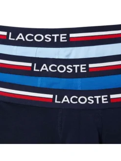 Lot de 3 boxers classiques en coton multicolore avec une coupe fermée