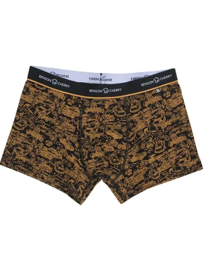 Lot de 2 boxers classiques en coton multicolores avec logo de la marque