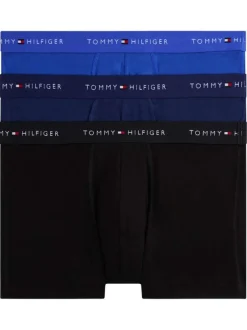 Lot de 3 boxers classiques en coton multicolores avec taille élastiquée