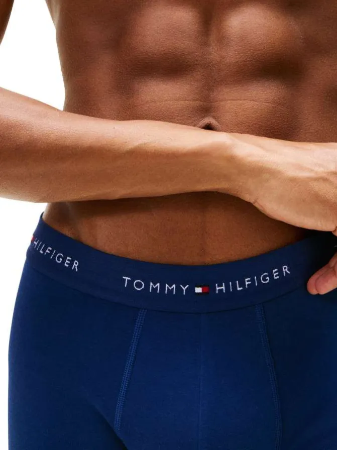 Lot de 3 boxers classiques en coton multicolores avec taille élastiquée