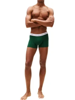 Lot de 3 boxers classiques en coton multicolores avec taille élastiquée