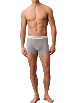 Lot de 3 boxers classiques en coton multicolores avec une taille élastiquée