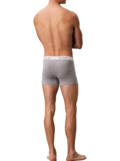 Lot de 3 boxers classiques en coton multicolores avec une taille élastiquée