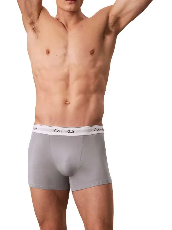 Lot de 3 boxers classiques en coton multicolores avec une taille élastiquée
