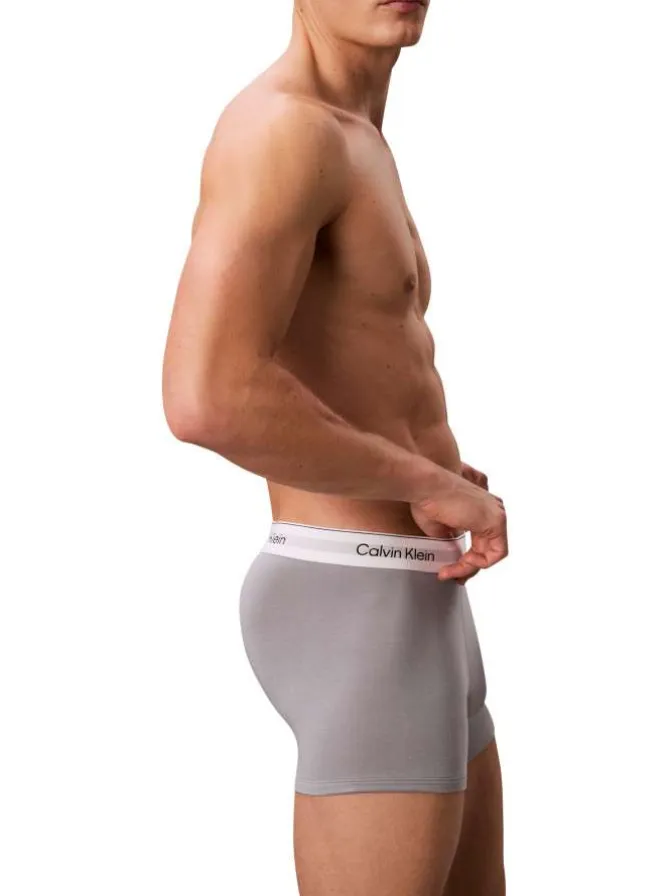 Lot de 3 boxers classiques en coton multicolores avec une taille élastiquée