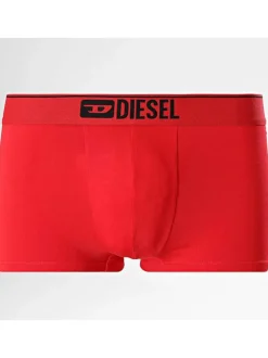 Lot de 3 boxers classiques en coton noirs unis avec le nom de la marque