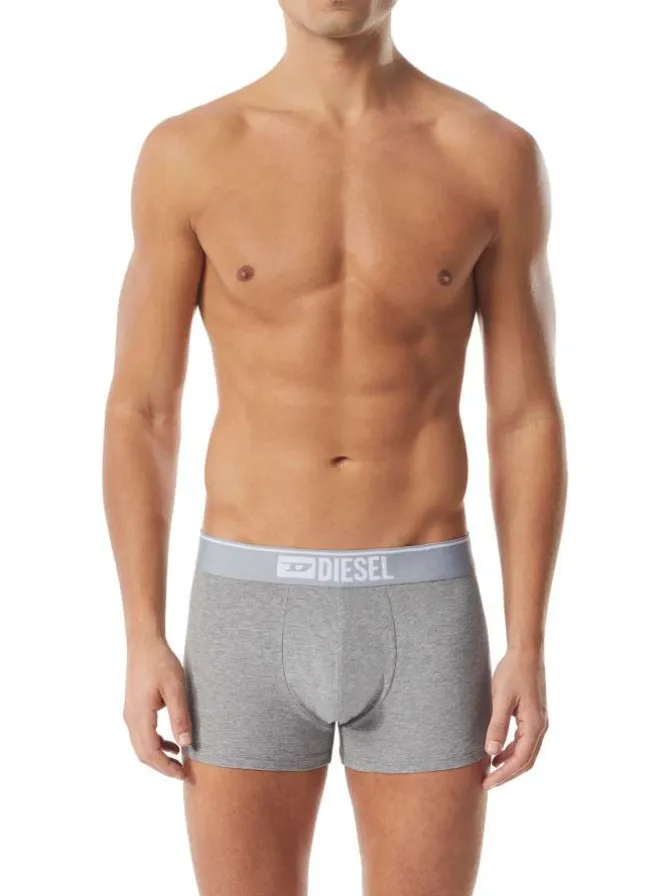 Lot de 3 boxers classiques multicolores en coton stretch avec une taille élastiquée