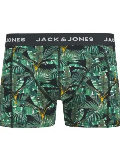 Lot de 2 boxers classiques noirs et verts avec un imprimé floral