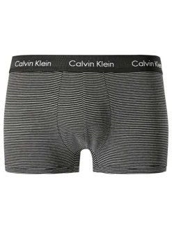 Lot de 3 Boxers courts en coton multicolores unies coupe fermée