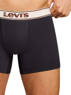 Lot de 2 boxers courts multicolores en coton avec ceinture élastiquée