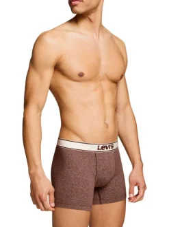 Lot de 2 boxers courts multicolores en coton avec ceinture élastiquée