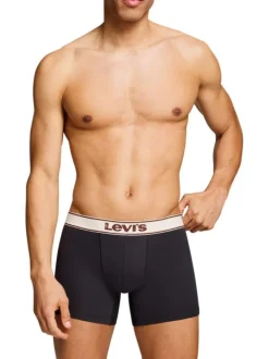 Lot de 2 boxers courts multicolores en coton avec ceinture élastiquée